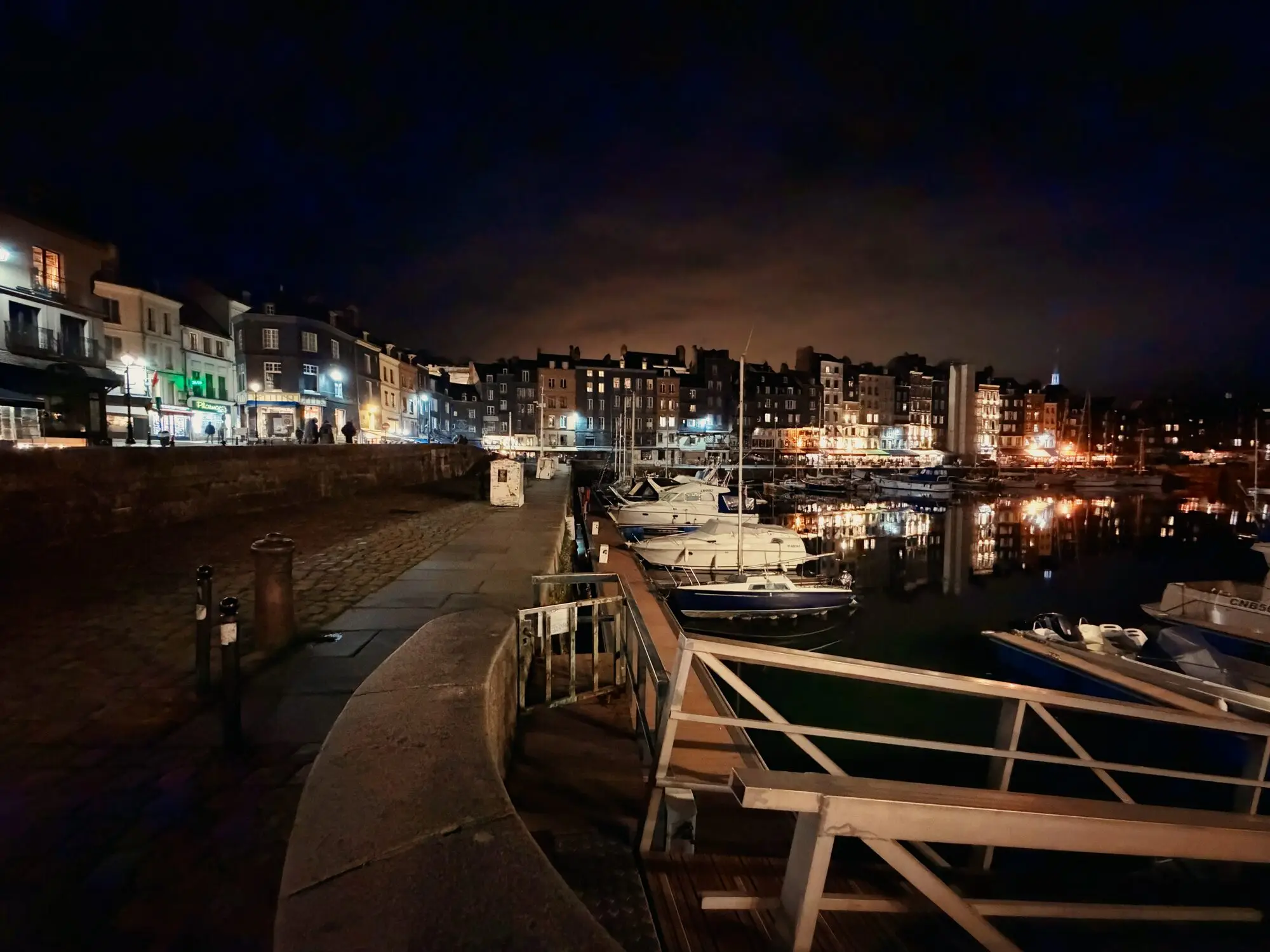 Honfleur at night, photograph 2