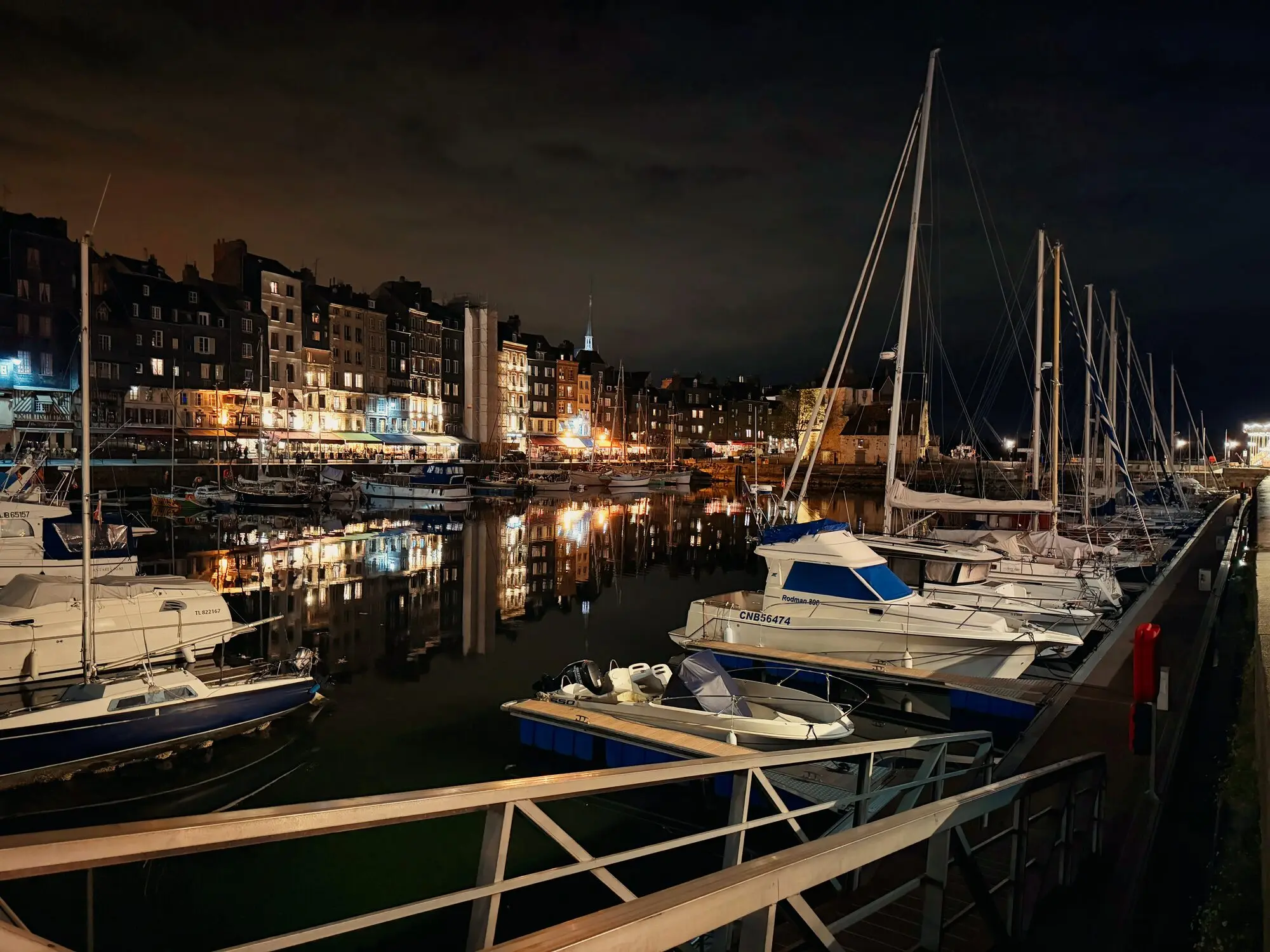 Honfleur at night, photograph 3