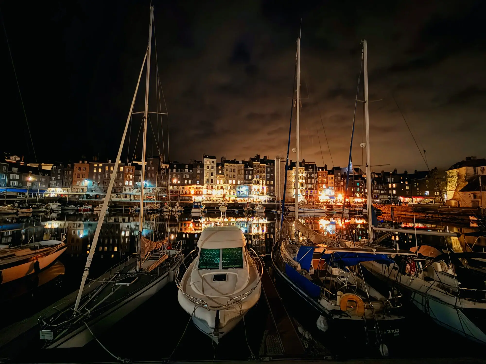 Honfleur at night, photograph 4