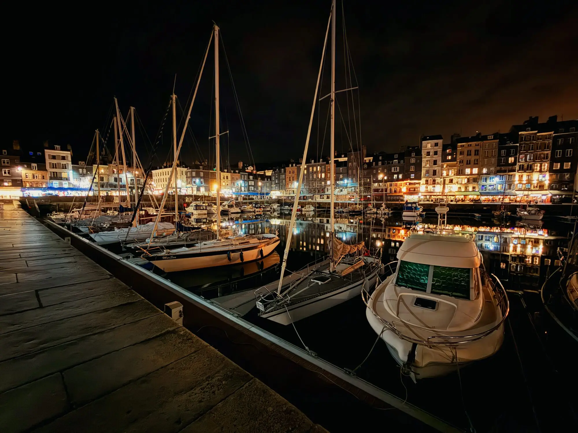 Honfleur at night, photograph 5