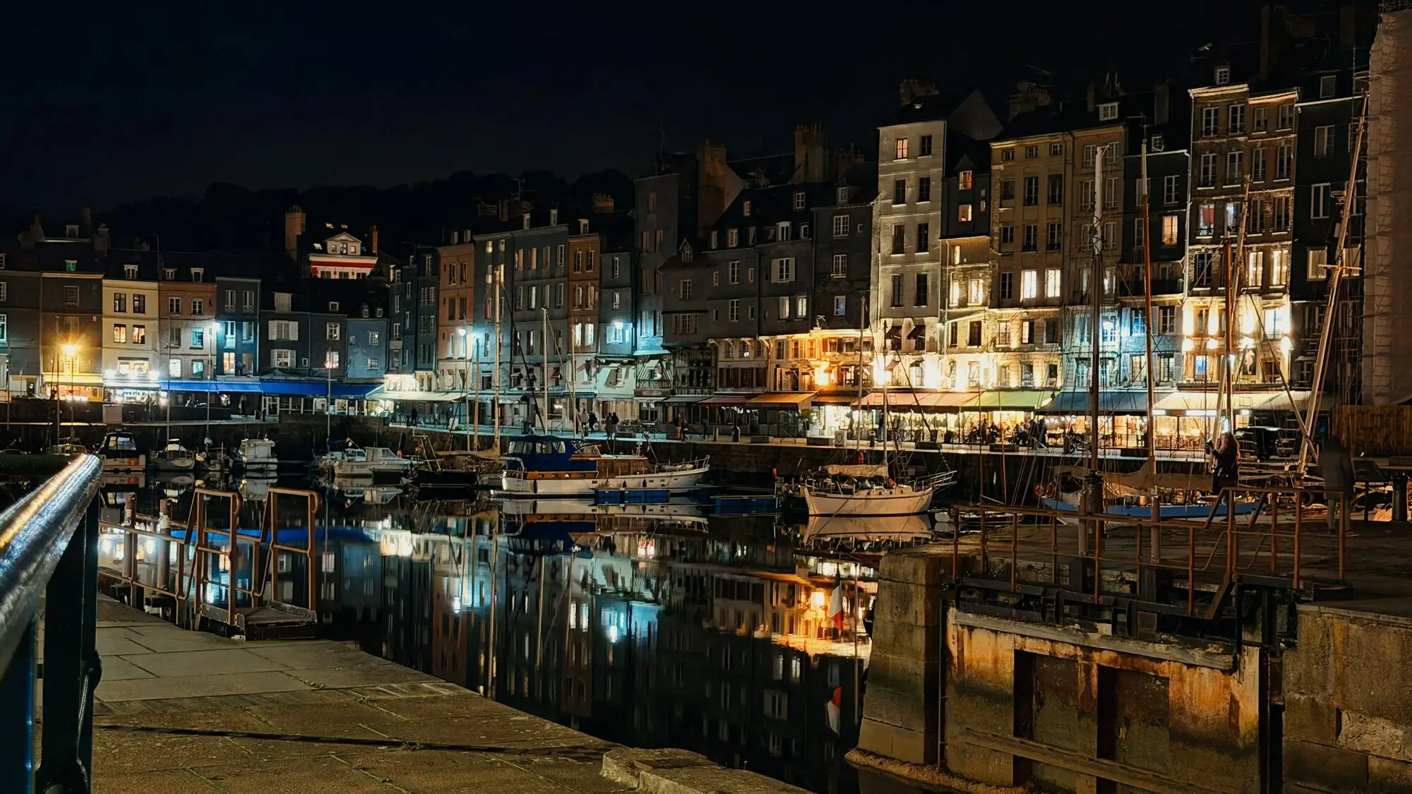 Honfleur at night, photograph 11